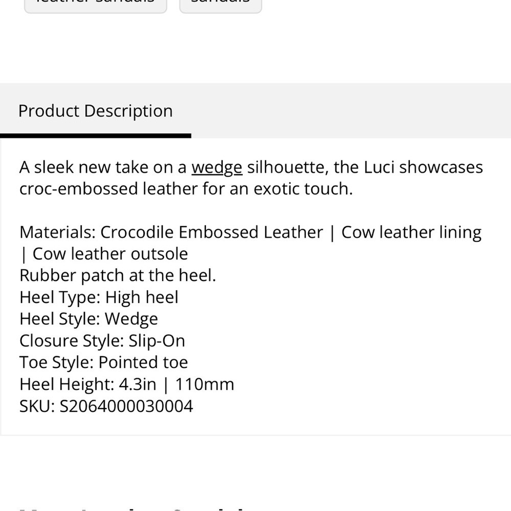 SCHUTZ Posseni Green Croc Embossed Leather Mules Size 6 - Picture 11 of 11